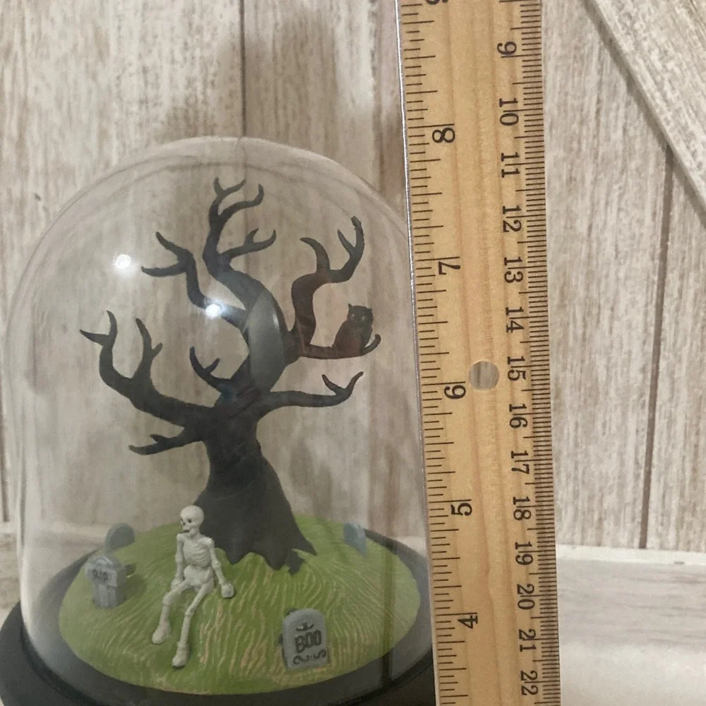 Target 2023 Halloween Hyde and Eek Animated Small Cloche Tree Scene